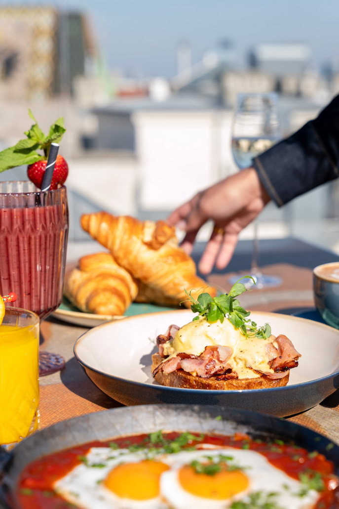 brunch with a view